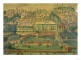 A View of the Royal Palace, Brussels Giclee Print