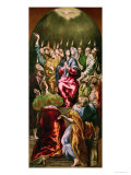 The Pentecost, circa 1604-14 reproduction procédé giclée par El Greco 