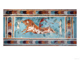 The Toreador Fresco, Knossos Palace, Crete, circa 1500 BC Giclee Print