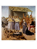 Nativity, 1470-75 reproduction procédé giclée par Piero della Francesca 