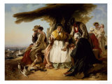 Youth and Age Giclee Print by John Callcott Horsley