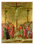 Crucificação Impressão giclée por Duccio di Buoninsegna Crucificação Impressão giclée por Duccio di Buoninsegna