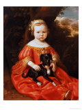 Portrait of a Girl with a Dog Lámina giclée por Jacob Gerritsz Cuyp Portrait of a Girl with a Dog Lámina giclée por Jacob Gerritsz Cuyp