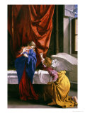 Annunciation Giclée-Druck von Orazio Gentileschi