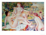 The Bathers, 1887 Giclee Print by Pierre-Auguste Renoir