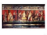The Hall of Mysteries, Pompeii, 79 AD Giclee Print