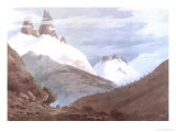 Chamonix and Martigny reproduction procédé giclée par John Robert Cozens