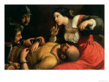 Samson and Delilah Giclee Print by Caravaggio 