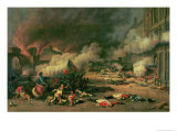 Taking of the Tuileries, Court of the Carrousel, 10th August 1792 Giclee Print by Jean Duplessi-Bertaux Taking of the Tuileries, Court of the Carrousel, 10th August 1792 Giclee Print by Jean Duplessi-Bertaux