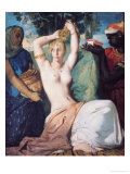 The Toilet of Esther, 1841 Giclee Print by Theodore Chasseriau
