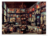 The Gallery of Cornelis Van Der Geest Giclee Print by Willem van Haecht