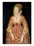 Portrait of a Lady, 1619 reproduction procédé giclée par Marcus Gheeraerts