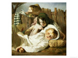 The Tease Giclee Print by Robert Hannah