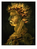 Fire, 1566 Giclée-tryk af Giuseppe Arcimboldo Fire, 1566 Giclée-tryk af Giuseppe Arcimboldo