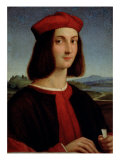 Portrait of the Young Pietro Bembo, 1504-6 Giclee Print by Raphael 