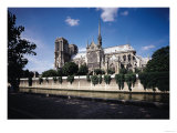 View of the Cathedral from the Seine, 1163-1345 Giclee Print View of the Cathedral from the Seine, 1163-1345 Giclee Print
