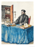 Venetian Moneylender, from an Illustrated Book of Costumes Giclée-Druck von Jan van Grevenbroeck