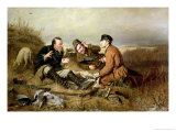 Hunters, 1816 Giclee Print by Vasili Grigorevich Perov