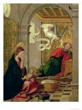 The Dream of St. Joseph, circa 1535 Giclee-trykk av Juan de Borgona