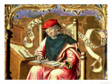St. Matthew: Detail of Altarpiece Giclee Print by Master of Paredes 