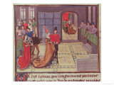 The Marriage of Renaud of Montauban and Clarisse Giclee Print by Loyset Liedet The Marriage of Renaud of Montauban and Clarisse Giclee Print by Loyset Liedet