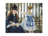 Gare St. Lazare, 1872-3  reproduction procédé giclée par Édouard Manet