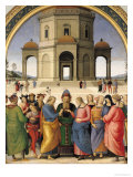 The Marriage of the Virgin, 1500-04 Giclee Print by Pietro Perugino