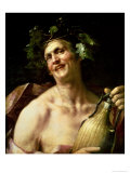 Self Portrait as Bacchus Giclee Print by Jan van Dalen
