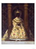 The Black Virgin in the Chadaraita Given by Louis XI (1423-83) Reproduction procédé giclée