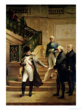 Napoleon I (1769-1821) in the Palais Royal Received by the President of the Tribunal Lámina giclée por Merry-Joseph Blondel Napoleon I (1769-1821) in the Palais Royal Received by the President of the Tribunal Lámina giclée por Merry-Joseph Blondel