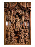 Assumption of the Virgin, Central Panel of the Marienaltar, 1505-10 (Limewood) Giclee Print by Tilman Riemenschneider