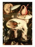 The Garden of Earthly Delights: Hell, Right Wing of Triptych, circa 1500 Giclee Print by Hieronymus Bosch