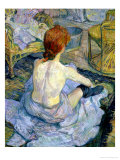 Woman at Her Toilet, 1896 reproduction procédé giclée par Henri de Toulouse-Lautrec