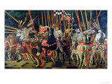 Paolo Uccello - The Battle of San Romano in 1432, circa 1456 - Giclee Baskı Paolo Uccello - The Battle of San Romano in 1432, circa 1456 - Giclee Baskı