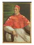 Pope Clement Vii (1478-1534) C.1526 (Oil on Canvas) Giclée-tryk af Sebastiano del Piombo Pope Clement Vii (1478-1534) C.1526 (Oil on Canvas) Giclée-tryk af Sebastiano del Piombo