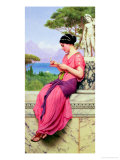 Le Billet Doux, 1913 Giclée-Druck von John William Godward