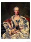 Princess Ekaterina Golitsyna (1720-91) 1759 Giclee Print by Louis-Michel van Loo