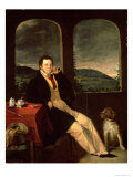 Portrait of Schubert reproduction procédé giclée par Melegh Gabor