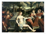 Susanna and the Elders, 1567 Giclee Print by Jan Metsys