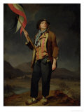 The Singer Chenard, as a Sans-Culotte, 1792  reproduction procédé giclée par Louis Leopold Boilly