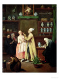 The Pharmacist Giclee Print by Pietro Longhi