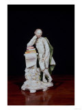 Soft-Paste Porcelain with Overglaze Enamel of William Shakespeare Giclee Print