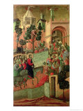 Maesta: Entry into Jerusalem, 1308-11 Giclee Print by Duccio di Buoninsegna 