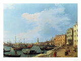 The Riva Degli Schiavoni, 1724-30 Giclee Print by Canaletto 