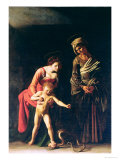 Madonna and Child with a Serpent, 1605 Giclee Print by Caravaggio 