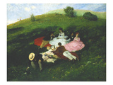 Picnic in May Giclée-Druck von Pal Szinyei Merse