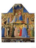 Coronation of the Virgin, circa 1430-32 Giclee Print by Fra Angelico 