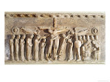 Relief Panel Depicting the Deposition, 1178 reproduction procédé giclée par Benedetto Antelami