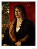 Portrait of Oswolt Krel, 1499 Giclee Print by Albrecht Dürer