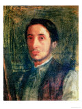 Self Portrait as a Young Man  Lámina giclée por Edgar Degas